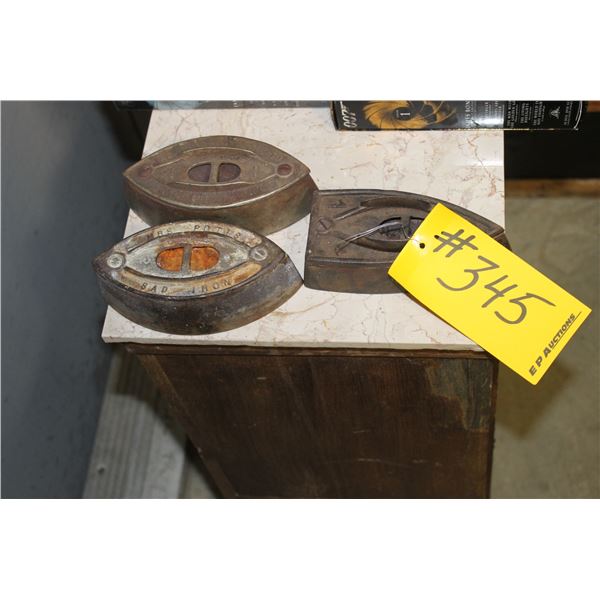 3 - SAD IRONS (ALL FOR ONE MONEY)