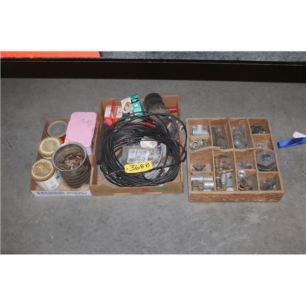 MISCELLANEOUS FITTINGS, WIRE BOLTS