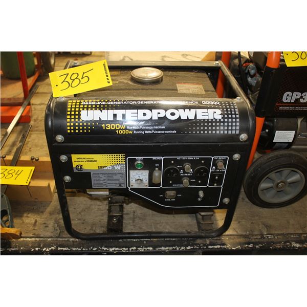 UNITED POWER 1000W GEN SET