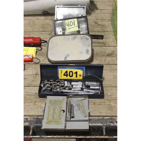 SOCKET SET, RIMMERS, 2 LIGHTS