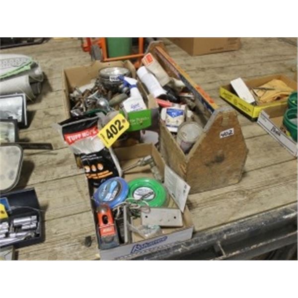 BIT & BRASS, PLAIN, ROPE, BOLTS, PIPE DOPE