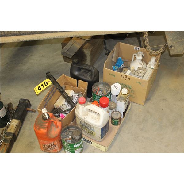 HAND CLEANER, WIRE & MISCELLANEOUS