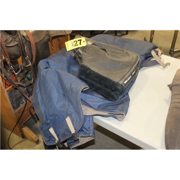 2 WARMERS & SADDLE BLANKET