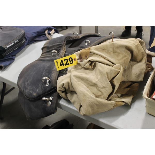 SWEAT COLLARS & HORSE BLANKET