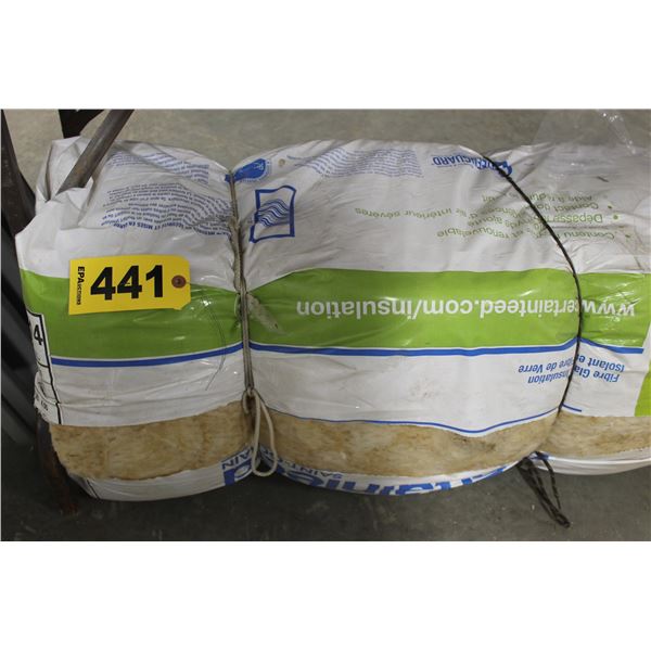 1 BAG FIBRE GLASS INSULATION