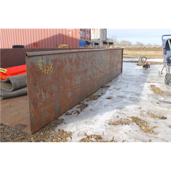 5' X 10' STEEL BOX