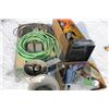 Image 2 : PALLET OF MISC., INSULATORS, CORDS, PAINTING SUPPLIES