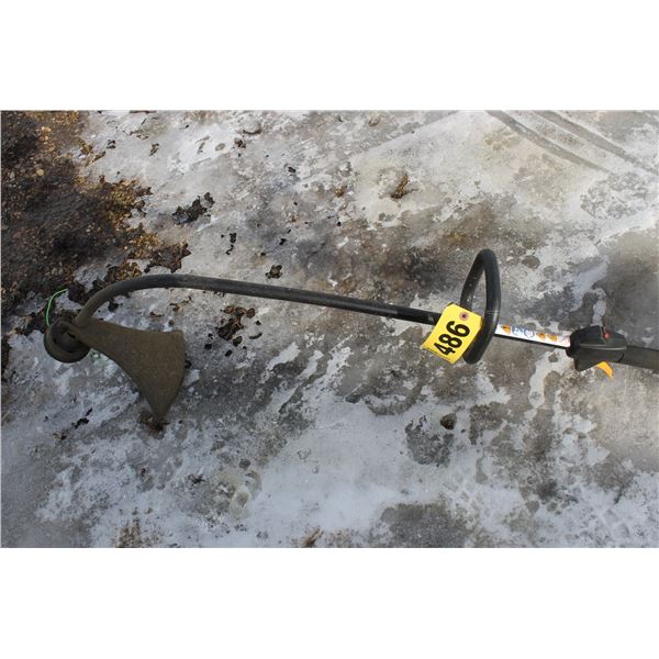 HOMELITE GAS WEED TRIMMER, CABLE FEED