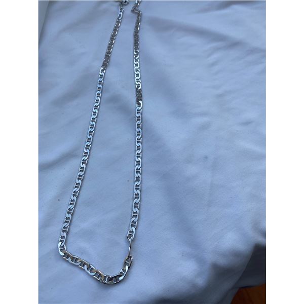 22  Sterling Silver Marine Chain