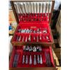 Image 1 : flatware in case