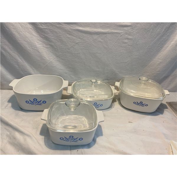 Corningware all 4 lids are here