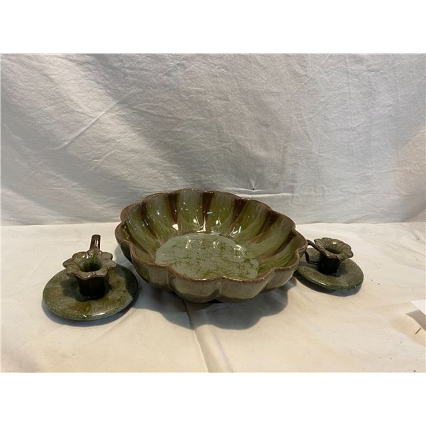 3 pc Pottery made in Canada