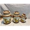 Image 1 : 3 pc cannister set