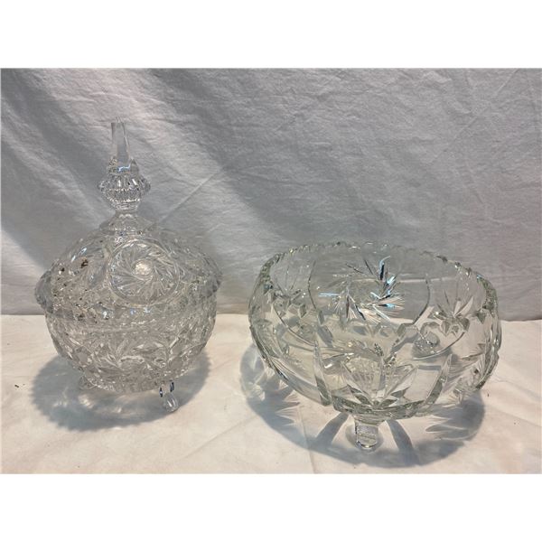 2 pc pinwheel crystal