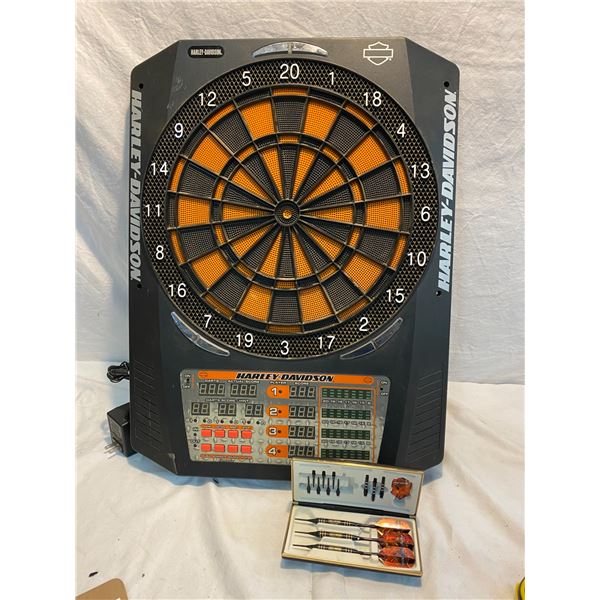 Electronic Dart board Harley Davidson