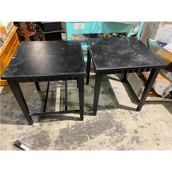 2 end tables