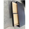 Image 2 : 2 drawer coffee table black