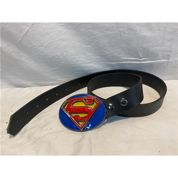 superman buckle and belt