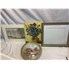 Image 1 : Art Frame and clock