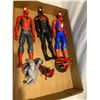 Image 1 : lot action figures spiderman etc
