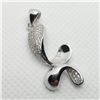 Image 1 : Silver CZ Pendant