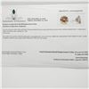 Image 4 : Deep Orange Yellow Moissanite (6.2 ct) Earrings