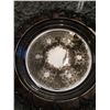 Image 1 : silver plate round dish with lid