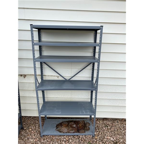 Metal shelf