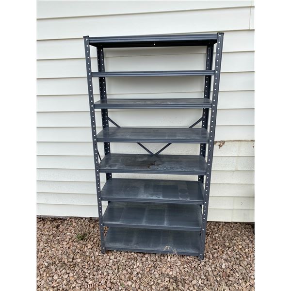 Metal shelf