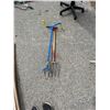 Image 1 : pitch fork and weed puller