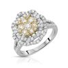 Image 1 : Natural 1.48 CTW Diamond Ring 14K Two Tone Gold - REF-180R2K