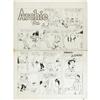 Image 1 : Bob Montana - Archie Sunday Comic Strip Original