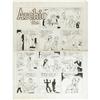 Image 1 : Bob Montana - Archie Sunday Comic Strip Original