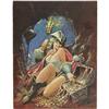 Image 1 : Luis Dominguez - Pirate Woman Painting Original