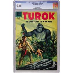 Turok #6 (Dell, 1956) CGC VF/NM 9.0 c/ow