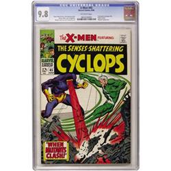 X-Men #45 (Marvel, 1968) CGC NM/MT 9.8 Off-white