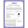 Image 2 : Genuine 5.26 ctw Sapphire & Diamond Ring 14KT Rose Gold - REF-102W6Y