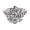 Image 1 : Natural 1.30 CTW Diamond Ring 14K White Gold - REF-149Y4N