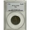 Image 3 : 1766 FARTH Pitt Farthing VF20 PCGS