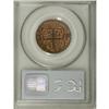 Image 4 : 1773 1/2P Virginia Halfpenny, Period MS65 Red