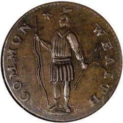 1788 1C Massachusetts Cent, Period MS61 Brown