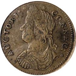 1787 COPPER Connecticut Copper, Mailed Bust Left