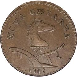 1787 COPPER New Jersey Copper, Large Planchet,