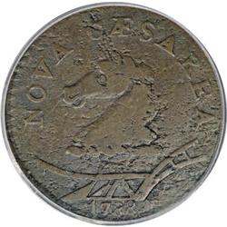 1788 COPPER New Jersey Copper, Head Left Fine 15