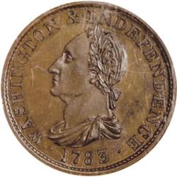 1783 1C Washington & Independence Cent, Draped