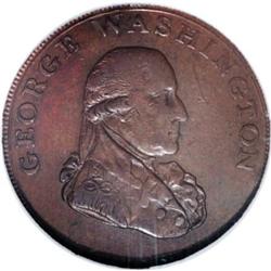 1795 1/2P Washington Liberty & Security