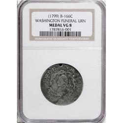 1799 MEDAL Funeral Urn VG8 NGC