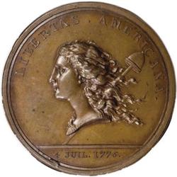 1781 Libertas Americana Medal MS63 Brown NGC.