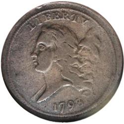 1793 1/2 C Fine 15 NGC