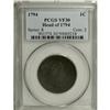 Image 3 : 1794 1C Head of 1794 VF30 PCGS